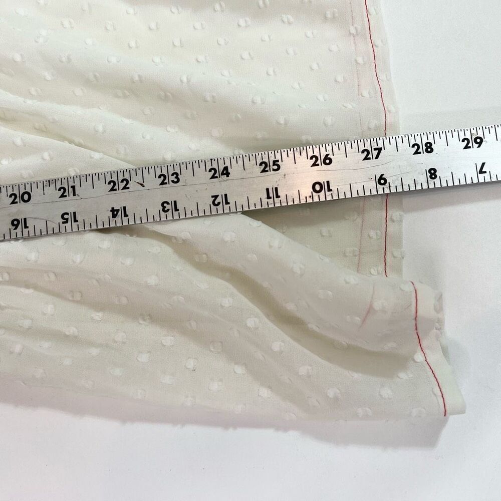 Matilda‎ Jane Top Womens Medium White Swiss Dot Lace NWT peasant country - Picture 6 of 12